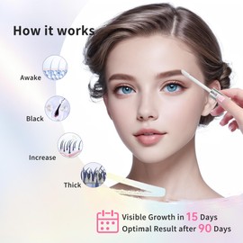 Beauty7 Eyebrow Serum Eyebrow Growth Serum for Long Eyebrows Eyebrow Serum for Thicker Fuller Eyebrows Nourishing for Quick Eyebrow Extension 2 ml