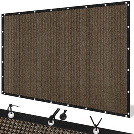 Artpuch Pergola Shade Cover 8'X10' Outdoor Sun Shade Cloth with Grommets Shade Tarp for Patio, Carport, Backyard