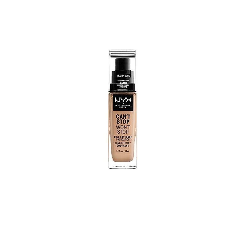 NYX PROFESSIONAL MAKEUP Can't Stop Won't Stop Foundation, 24h Full