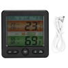Digital Color Screen Temperature and Humidity Meter Indoor Thermometer Hygrometer