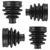Caltric 2 Front Axle Inner Outer CV Boot Kit for