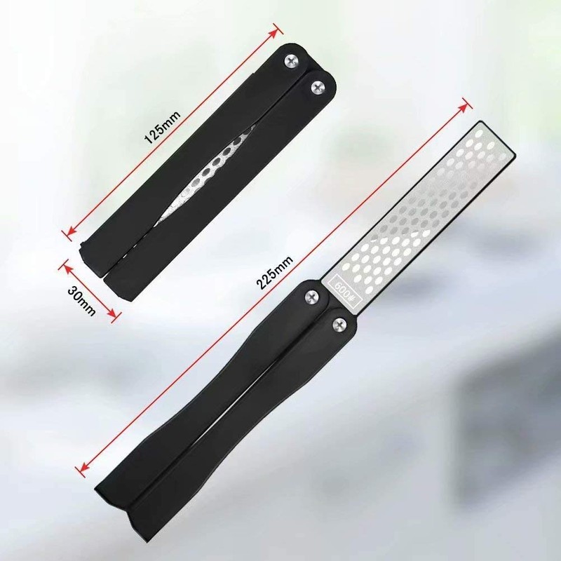 Doyeemei Whetstone, Portable Whetstone, Correction Whetstone, Double-Sided Diamond Whetstone, Foldable,