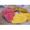 OSOPLAY Handmade Raffia Hair Scrunchie for Women Eco-Friendly Lightweight Woven