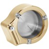 Stainless Steel Ashtray with Matches Lighter Function for Home Office