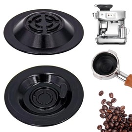 Srzllxfc 2-Pcs 54mm Backflush Discs for Espresso Machines, Silicone Blind Filters for Effective Espresso Machine Cleaning & Maintenance, Compatible with BES870XL/BES878BSS/BES880/BES840XL/BES810BSS