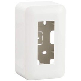 Panasonic Cosmo Series Wide 21 Exposure Extension Box for 3 Outlets, Round White, Height 1.9 inches (48 mm) WVC7003W