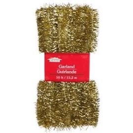Christmas House Garland (Gold, 50ft.)
