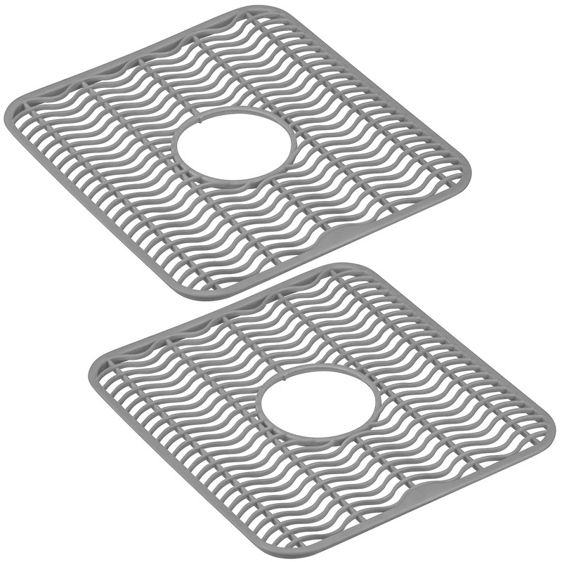 DecorRack Sink Protectors for Kitchen Sink, Plastic 12" x 11"