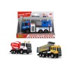 Dickie Toys City Builder Scania Construction Vehicles, Dump Truck, Cement