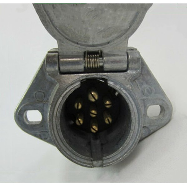 NOOTO 11-700S 7 Way Socket Semi Trailer Truck Light Connector