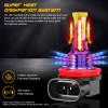 CHUSYYRAY 4X LED Headflight For Can-Am Defender HD5 HD8 HD10