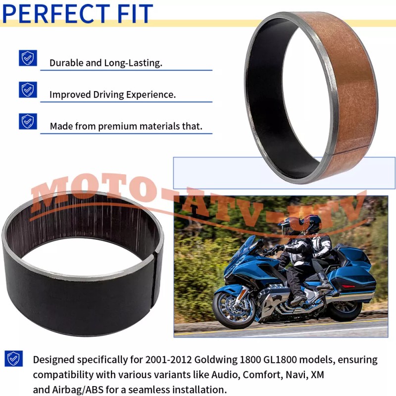 JINFANNIBI Fork Bushing and Seal Rebuild Kit Set For Honda