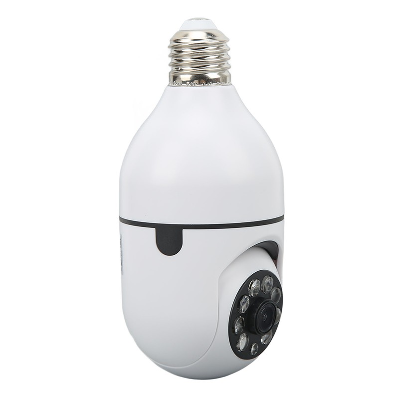 E27 Light Bulb Security Camera 5G 2.4G WiFi 2MP 1080P