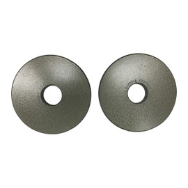 IVANKO (OM-2.5KG) Cast-Iron, Machined Olympic Plate Grey 2.5 KILOGRAMS (PAIR)