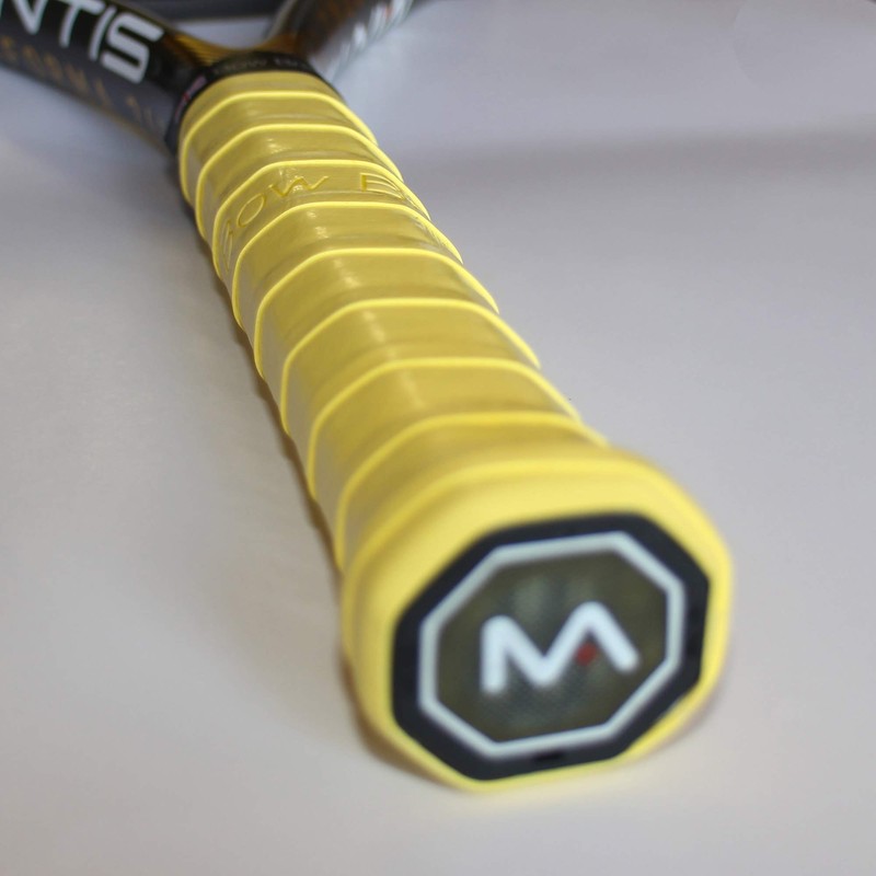 BOWBRAND BOW003 Overgrip Tape, 3 Rolls, Wet Type, Yellow
