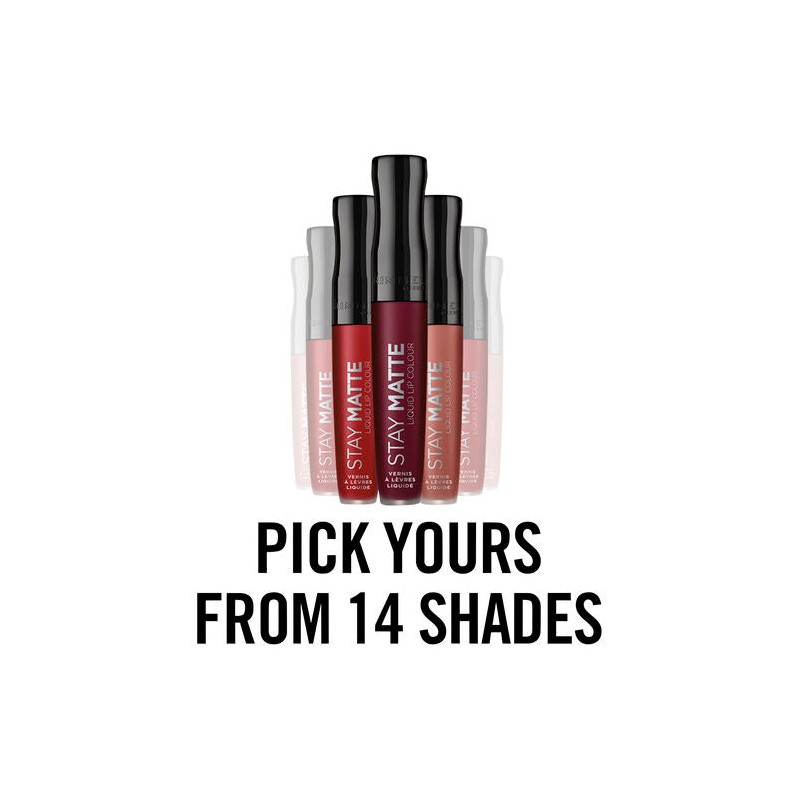 Rimmel Stay Matte Liquid Lip Colour 810 Plum This Show