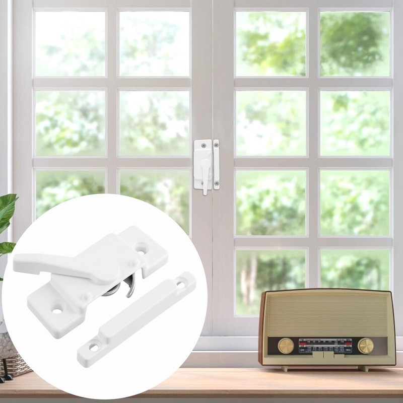FUNSUEI 10 Pack Cam Action Sash Locks, Window Sash Locks