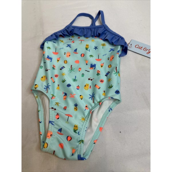Cat & Jack One PC Swimsuit Bathing Beach Pool Swim