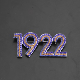 Sorority Gift Golden Zircon Pin Sorority Gift For Soror Sister