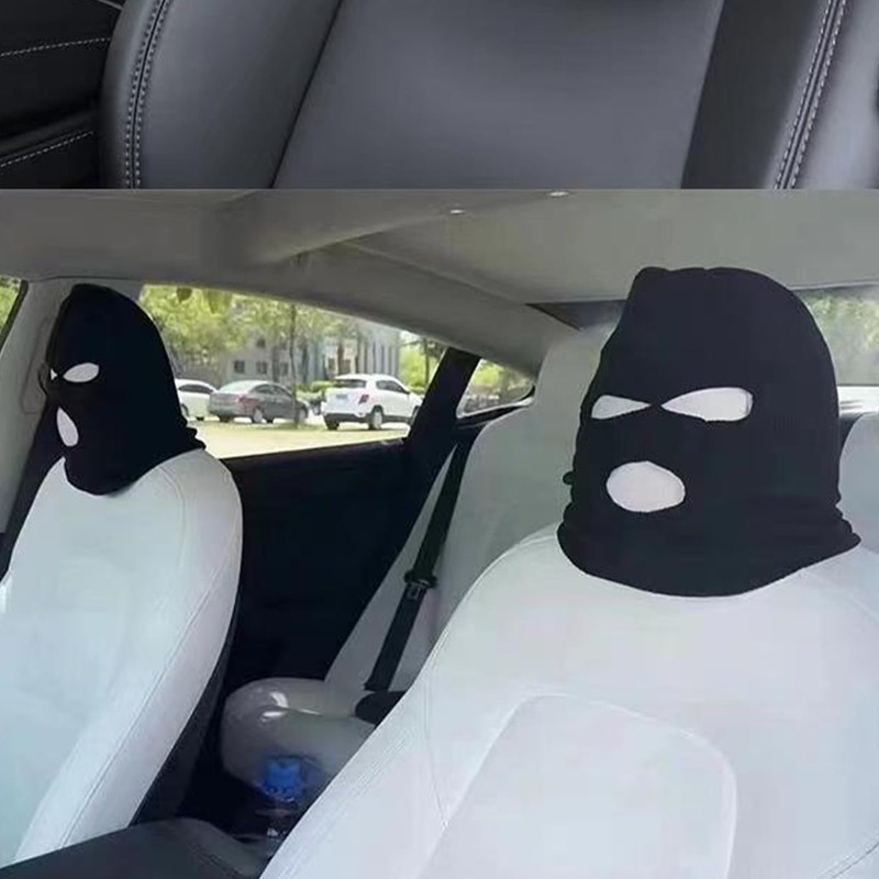 Aczyqws 3 Hole Knitted Balaclava Full Face Covering Winter Knitted