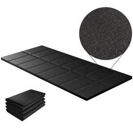 Stepwaver Exercise Bike Floor Mat for Peloton/Spin Bikes, Treadmills, Ellipticals, Heavy-Duty Non-Slip Trainer Pad Protects Hardwood Floors & Carpets from Scratches, Noise, and Damage