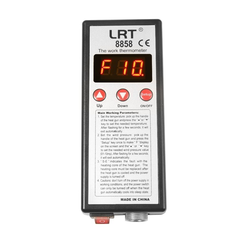 LRT 8858 Micro Hot Air Station SMD Rework Desoldering Digital