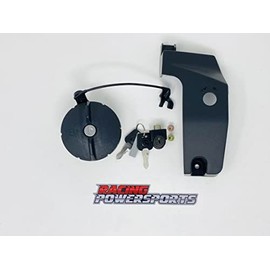 Can-Am BRP Keyed Parking Brake & Gas Cap Lock Combo - Compatible with CAN-AM Ryker 600/900 / Rally - OEM Kit