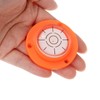 sourcing map 2pcs High Precision Horizontal Bubble Level 49x12mm Round