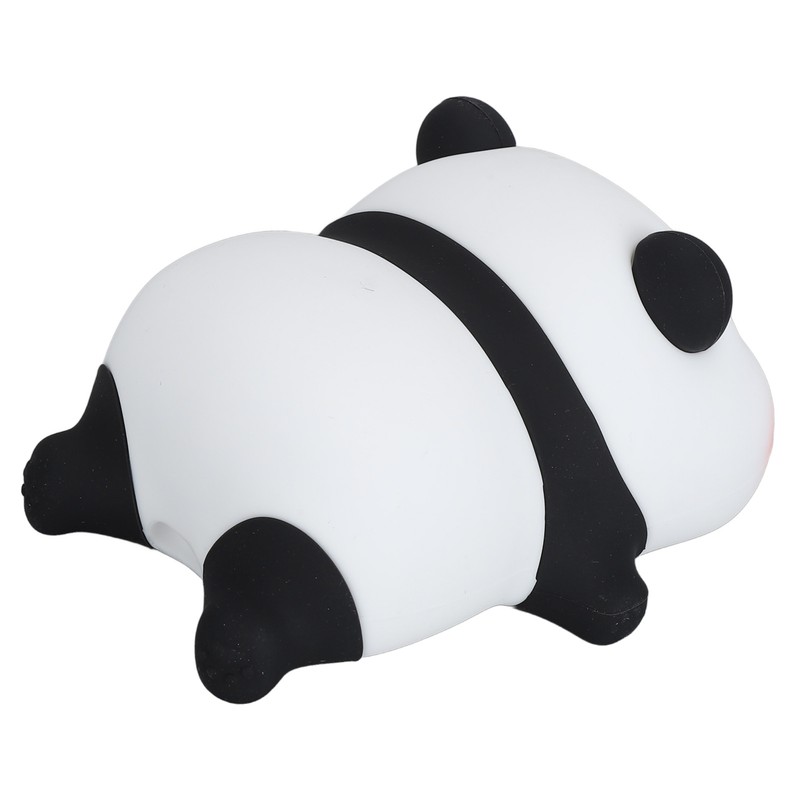 Cute Panda Night Light Silicone Animal Night Lamp USB Rechargeable