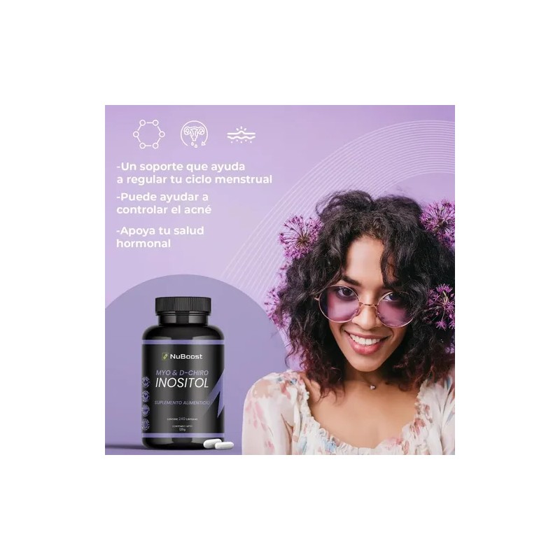 Kit Myo D Chiro Inositol Y Vitamina D3 K2 Nuboost