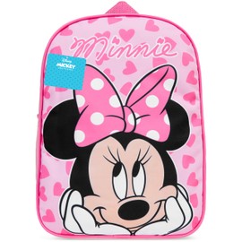 Get Trend Backpack Kids 3+ Years Children's Backpack Girls Boys Daypack Lightweight Preschool Adjustable Strap, Pink Minnie Mouse
