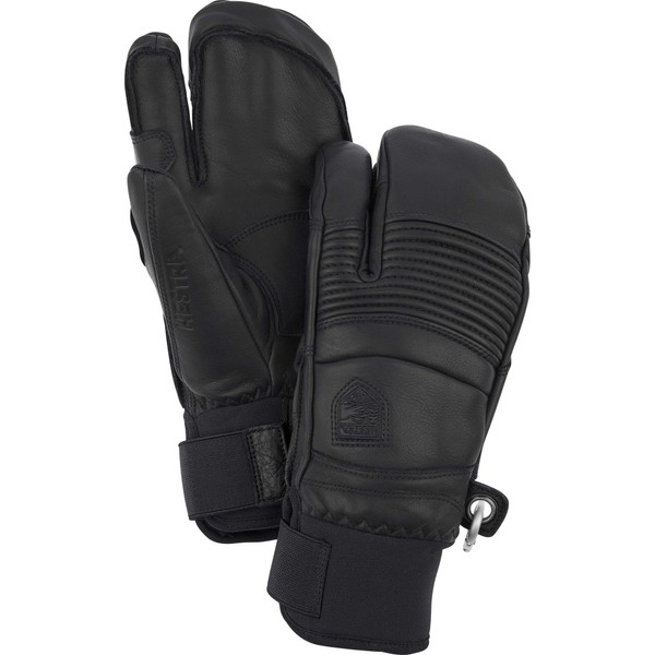 Hastra Ski Gloves FALL LINE 3-FINGER 100 BLACK 8.0 (L)