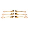 Swan Base Holder Innovative Gold Smoother Edges Coffee Dinnerware Set