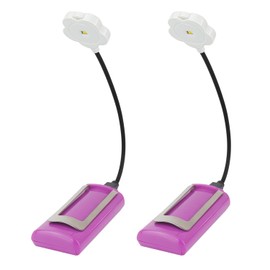 HONGUT LED Reading Light, LED Flexible Book Light for Reading in Bed, USB Computer Light Small Book Lamp Reading Lamp, Lightweight Clip on Light for Reading Books,Working