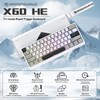 MAMBASNAKE X60 HE 60% Rapid Trigger Wireless Gaming Keyboard,Hall Effect