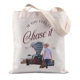 If You Feel It Chase It Gift Movie lover Gift Chaser Movie Disaster Film Lover Gift Wind Chaser Tote Bag (Chase it UK)