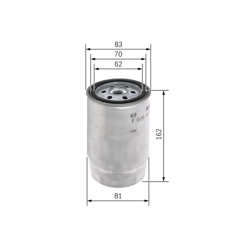 Bosch F 026 402 002 Fuel filter