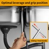 GRENPRO 11" Basin Wrench, Sink Wrench Faucet Tool for Tight