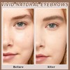 AIUEO Microblading Eyebrow Pencil Dark Brown Eyebrow Pen Long Lasting