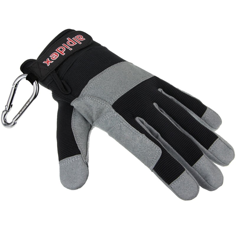 ALPIDEX Via Ferrata Via Ferrata Unisex Full Finger Gloves Climbing