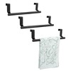 RETON 3 PCS Over The Door Towel Rail, Stainless Steel
