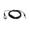 System-S Mono Headset Earphones 120 cm AUX Jack TRRS 3.5