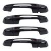 ApplianPar 4Pcs Black Front Rear Left Right Exterior Door Handle