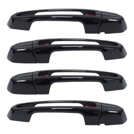 ApplianPar 4Pcs Black Front Rear Left Right Exterior Door Handle Cover for ATS XTS CT6 XT4 XT5 XT6 2013-2020