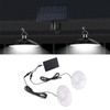 Solar Pendant Light LED Pendant Lamp Double Headed Pendant Light