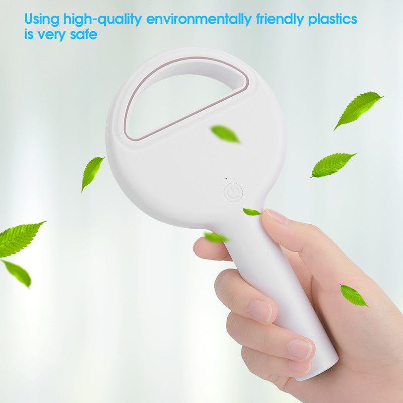 Handheld Charging Small Fan Leafless USB Mini Portable Desktop Bedside