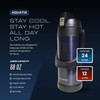Aquatix Double Wall Insulated Extra Large XL Stainless Steel Sport