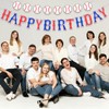 Baseball Birthday Banner Set Reusable 9.8Ft Baseball Happy Birthday Banner