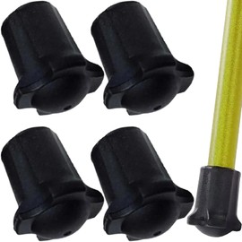 JUJUGO Chair Covers Replacement, Chair Leg Caps, Inner Diameter 0.5 inches (13 mm), Set of 4, Compatible with Moon Saro Chairs, Camping Chairs, Strong Anti-Slip, Floor Scratches, Noise Prevention