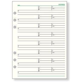 Raymay Fujii Da Vinci Memo Refills A5